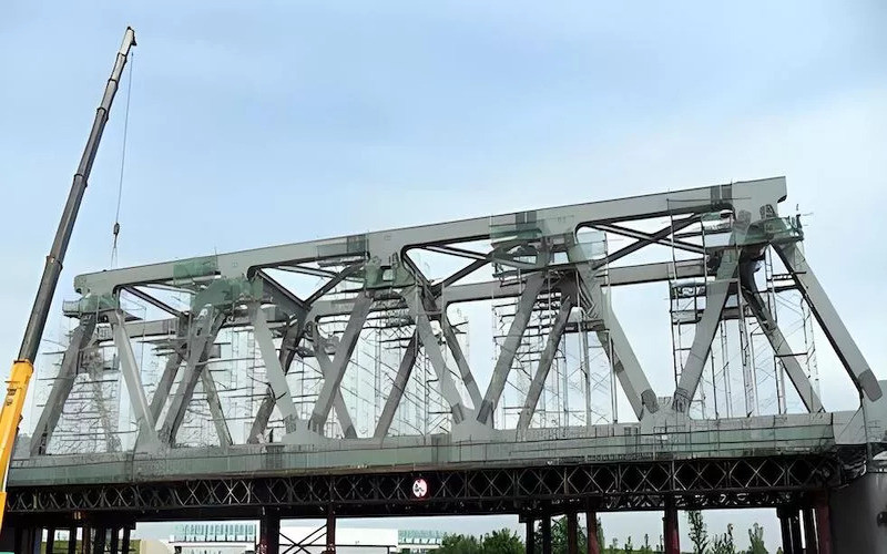 Truss Bridge ( Jembatan Rangka Baja )